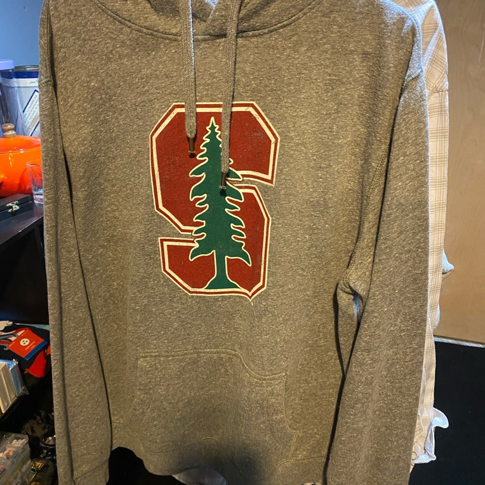 Stanford University Hoodie with Red and Green Logo
